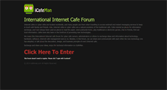 Desktop Screenshot of icafeman.com